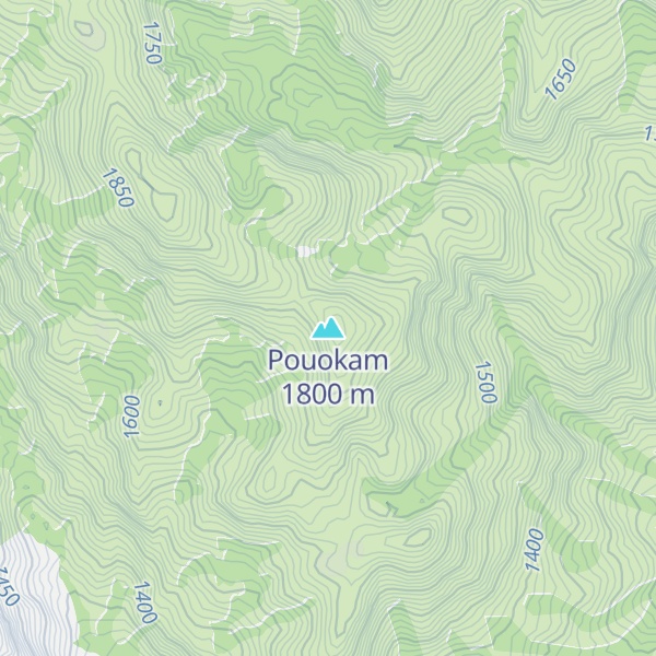 Map of Pouokam
