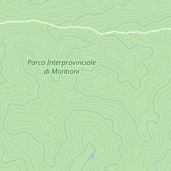 Map of Poggio dei Puntoni