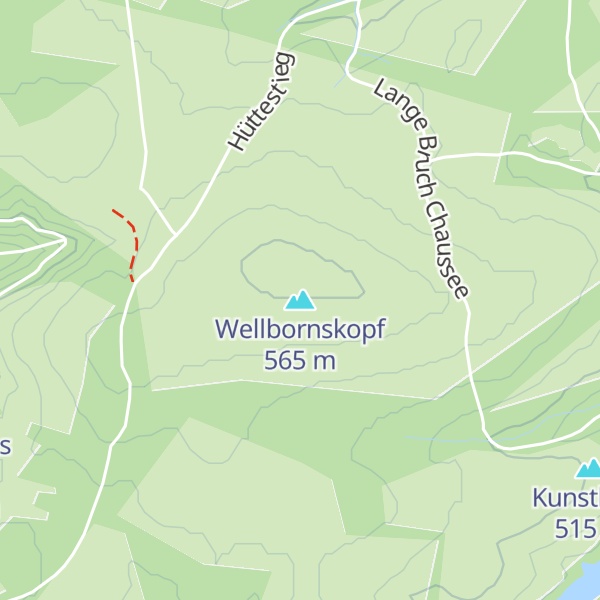 Map of Wellbornskopf