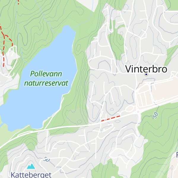 Map of Homannskollen
