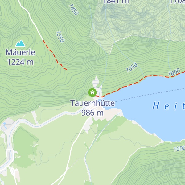 Map of Tauernhütte