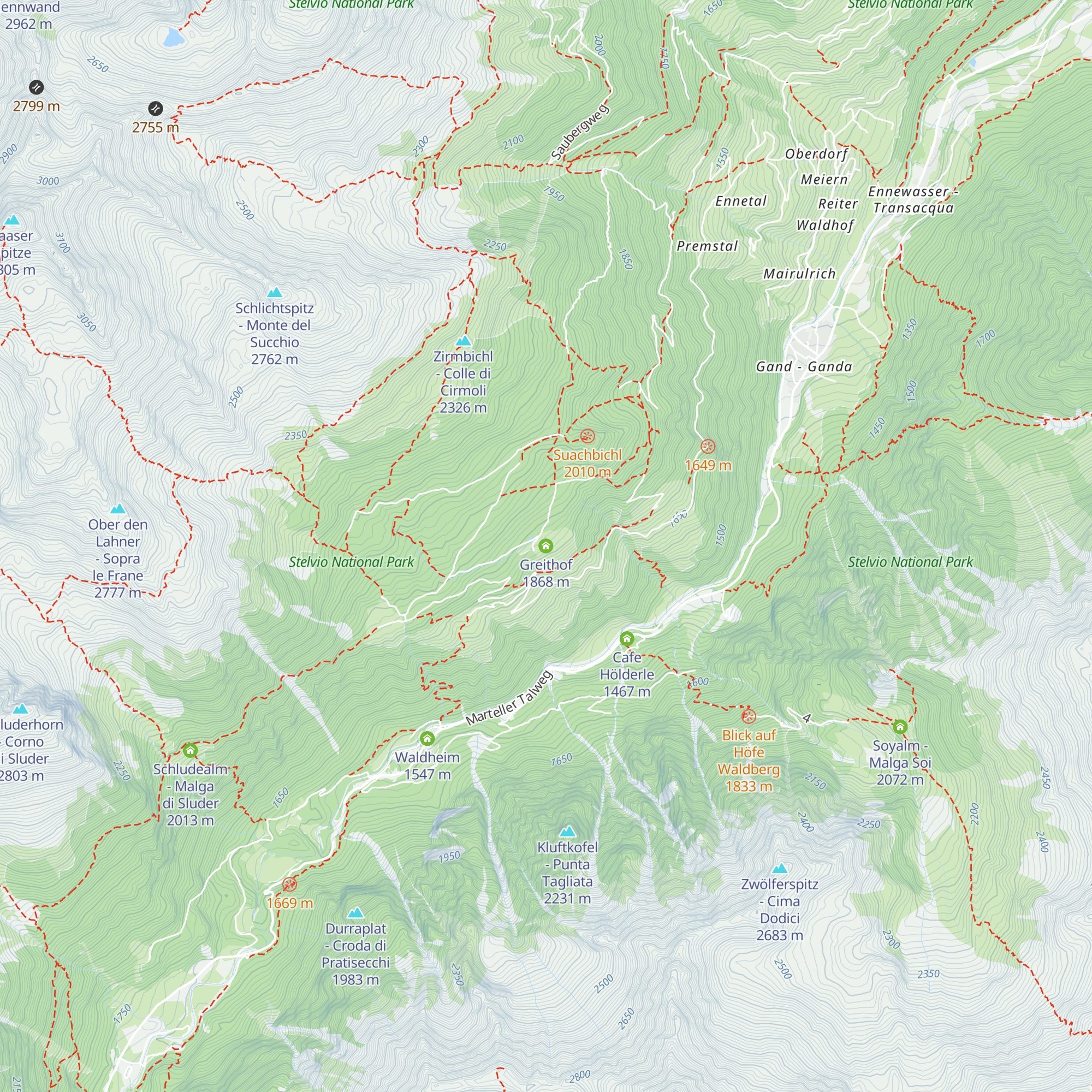 Greithof map