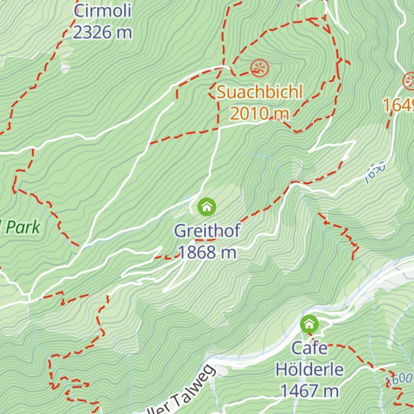 Map of Greithof