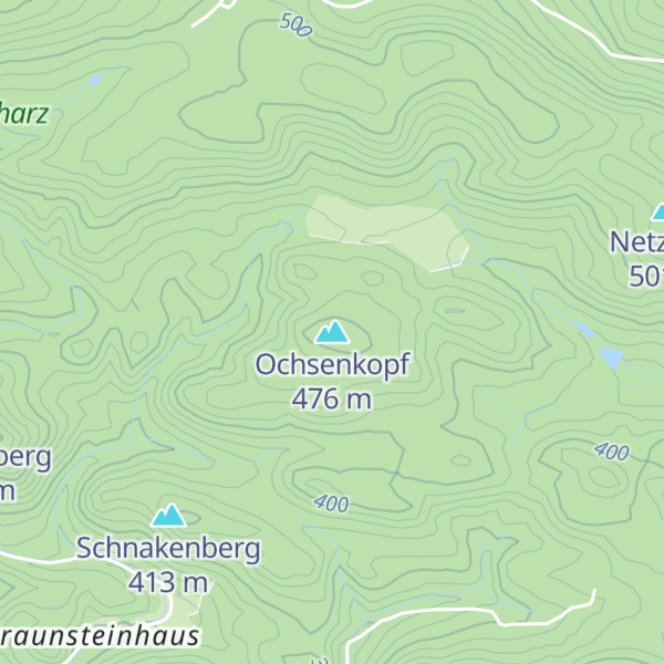 Map of Ochsenkopf