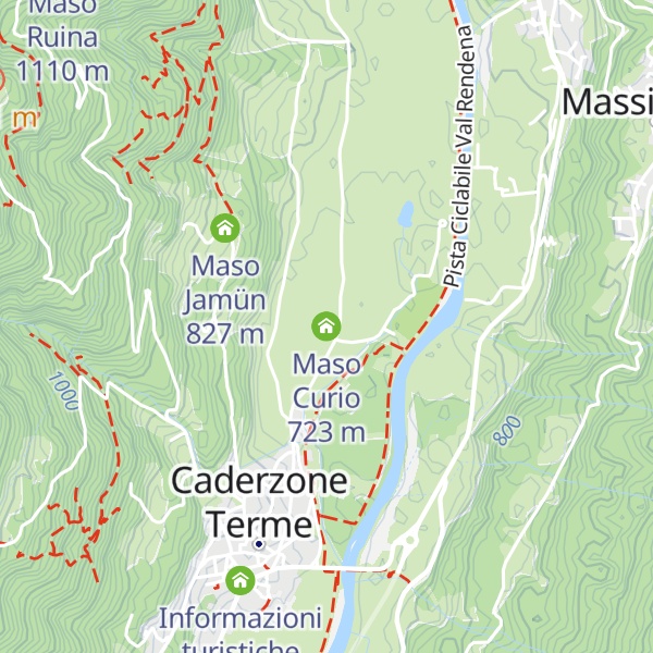 Map of Maso Curio