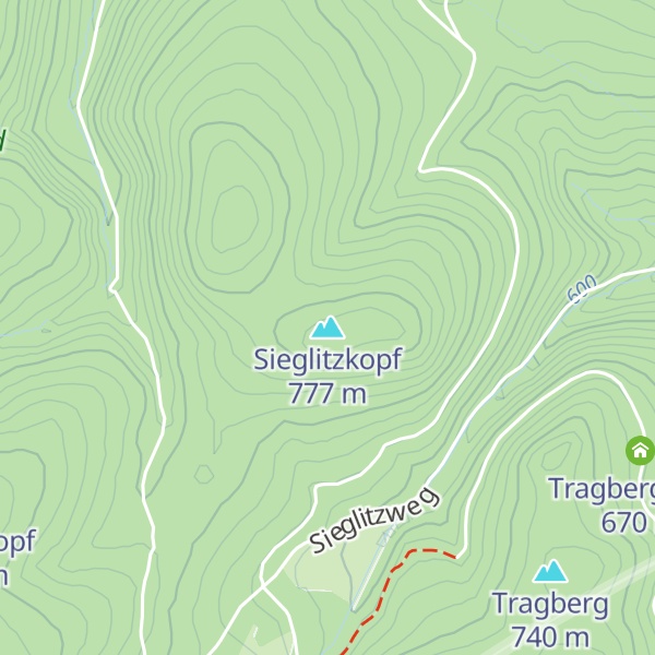 Map of Sieglitzkopf