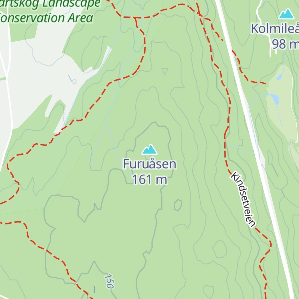 Map of Furuåsen