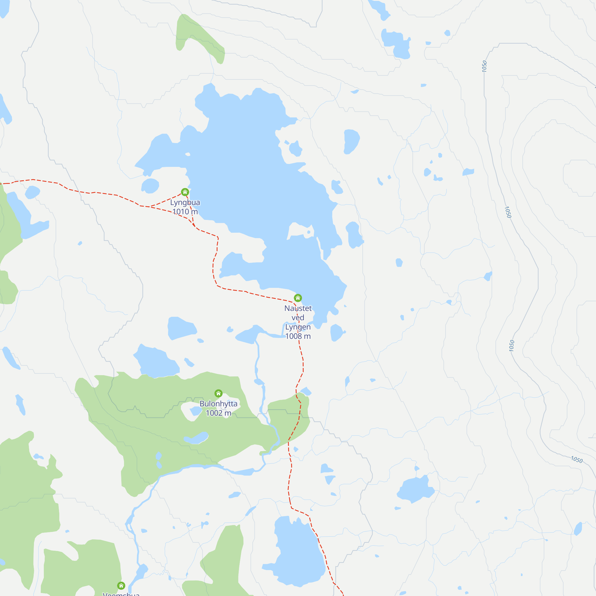 Naustet ved Lyngen map