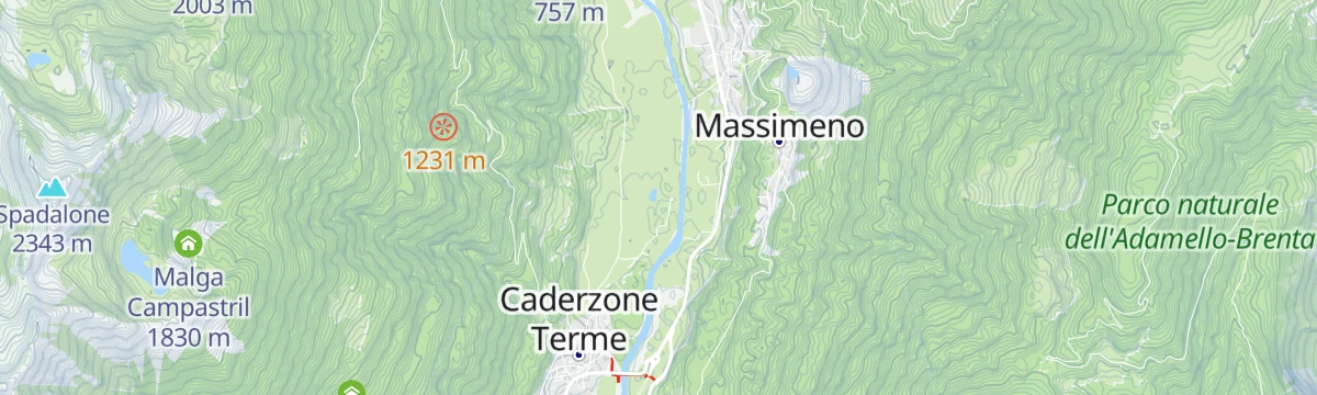 Map of the start of Lagomago PS