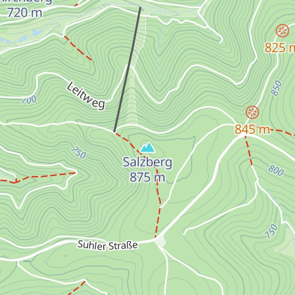 Map of Salzberg