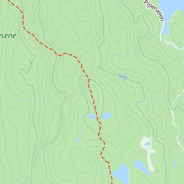 Map of Paradiskollen