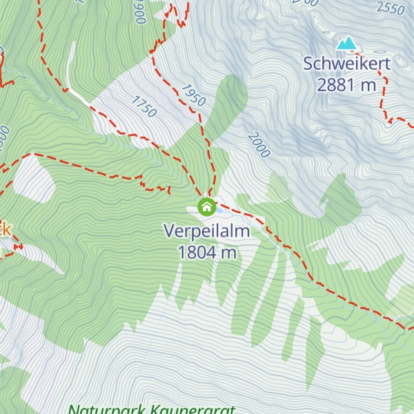 Map of Verpeilalm