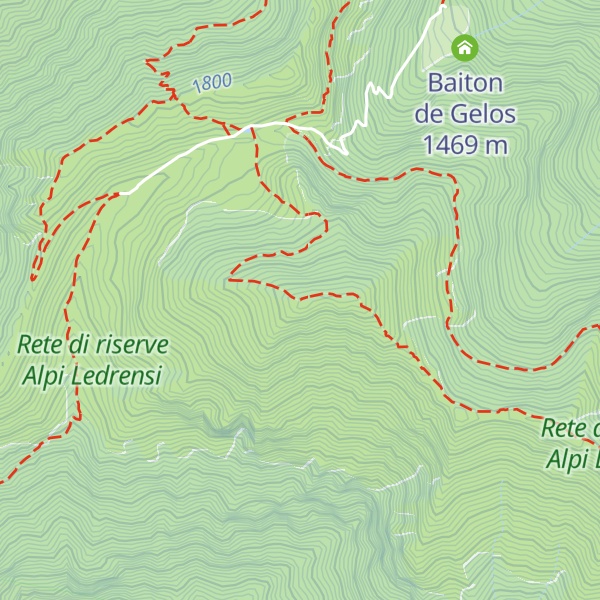 Map of Cima Parì
