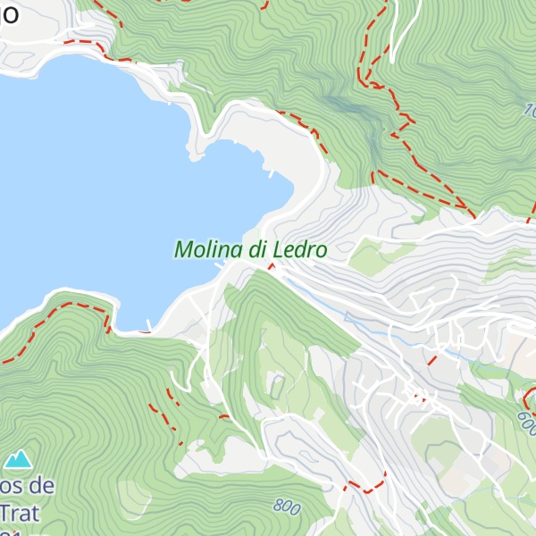 Map of Info Point Gardatrentino