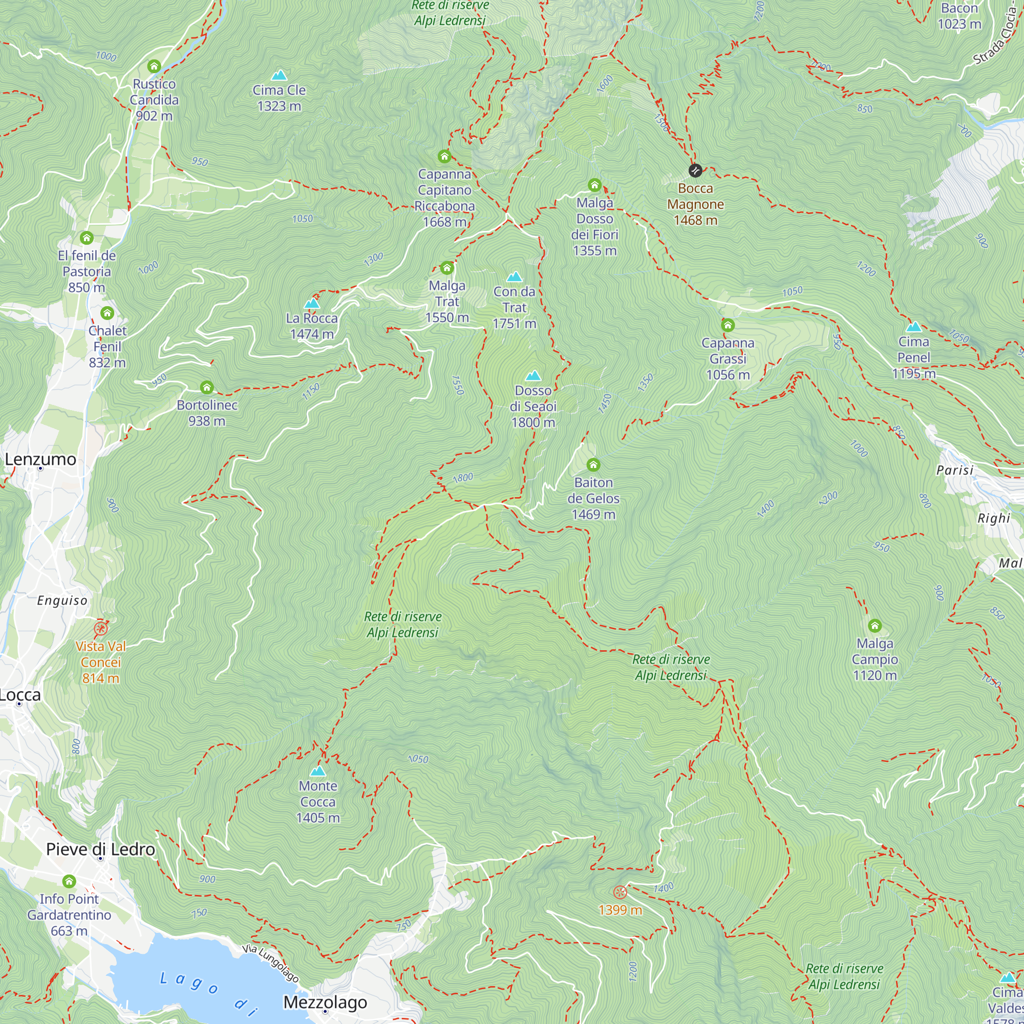 Baita Mirella map
