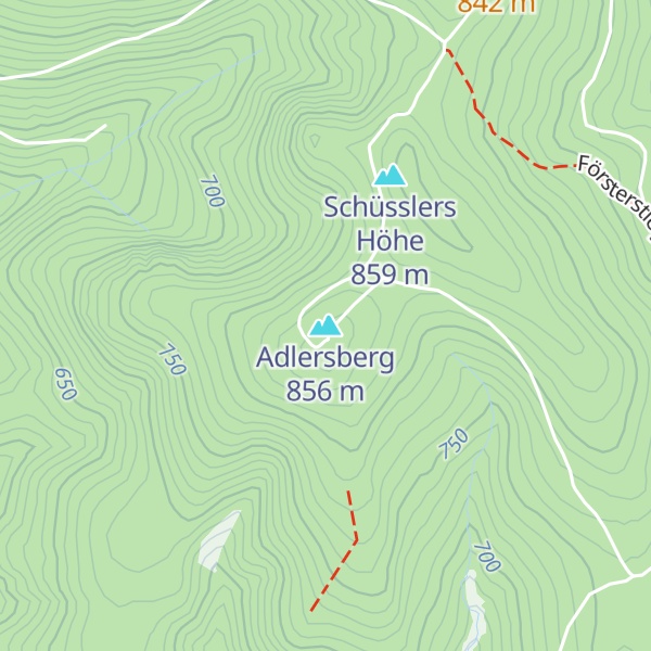 Map of Adlersberg