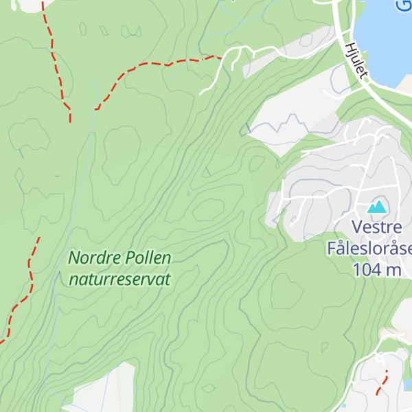Map of Midtåsen