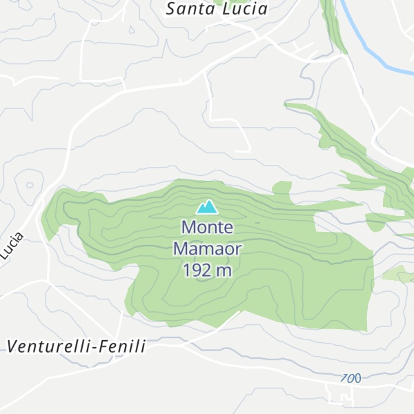 Map of Monte Mamaor