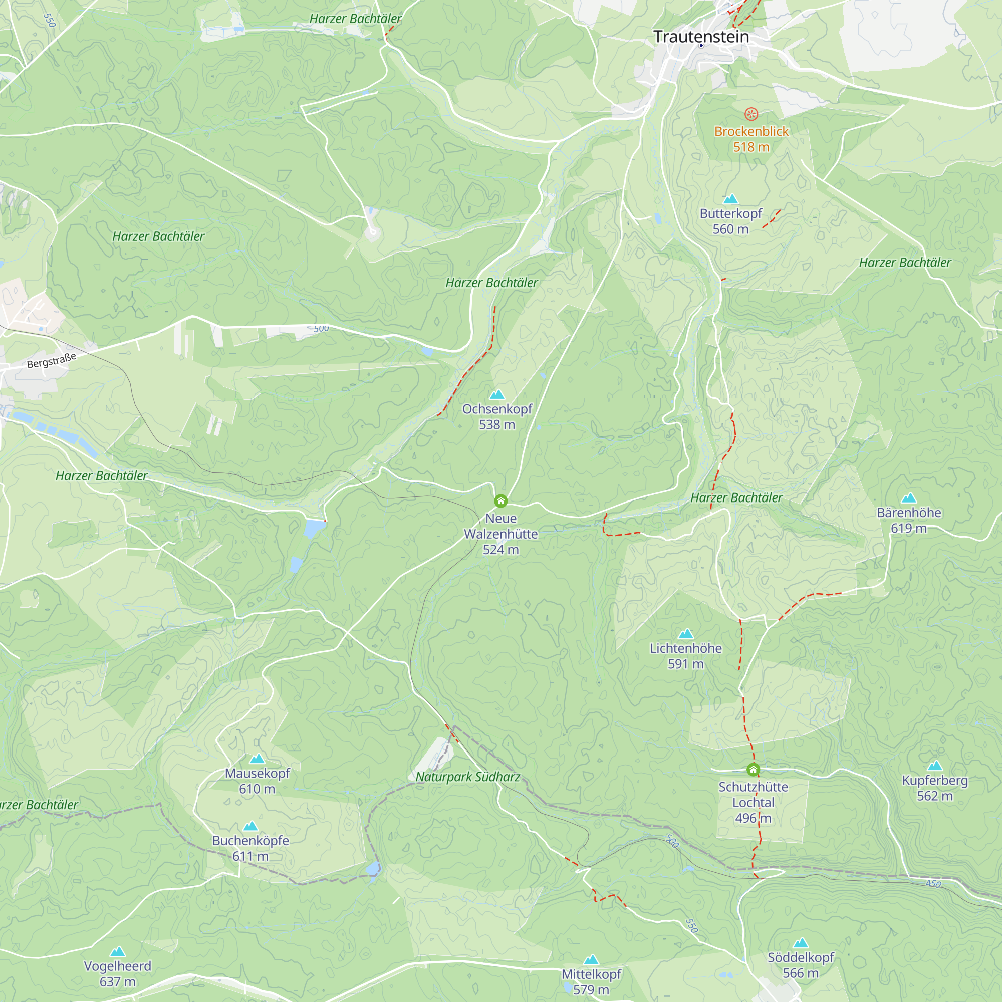 Neue Walzenhütte map