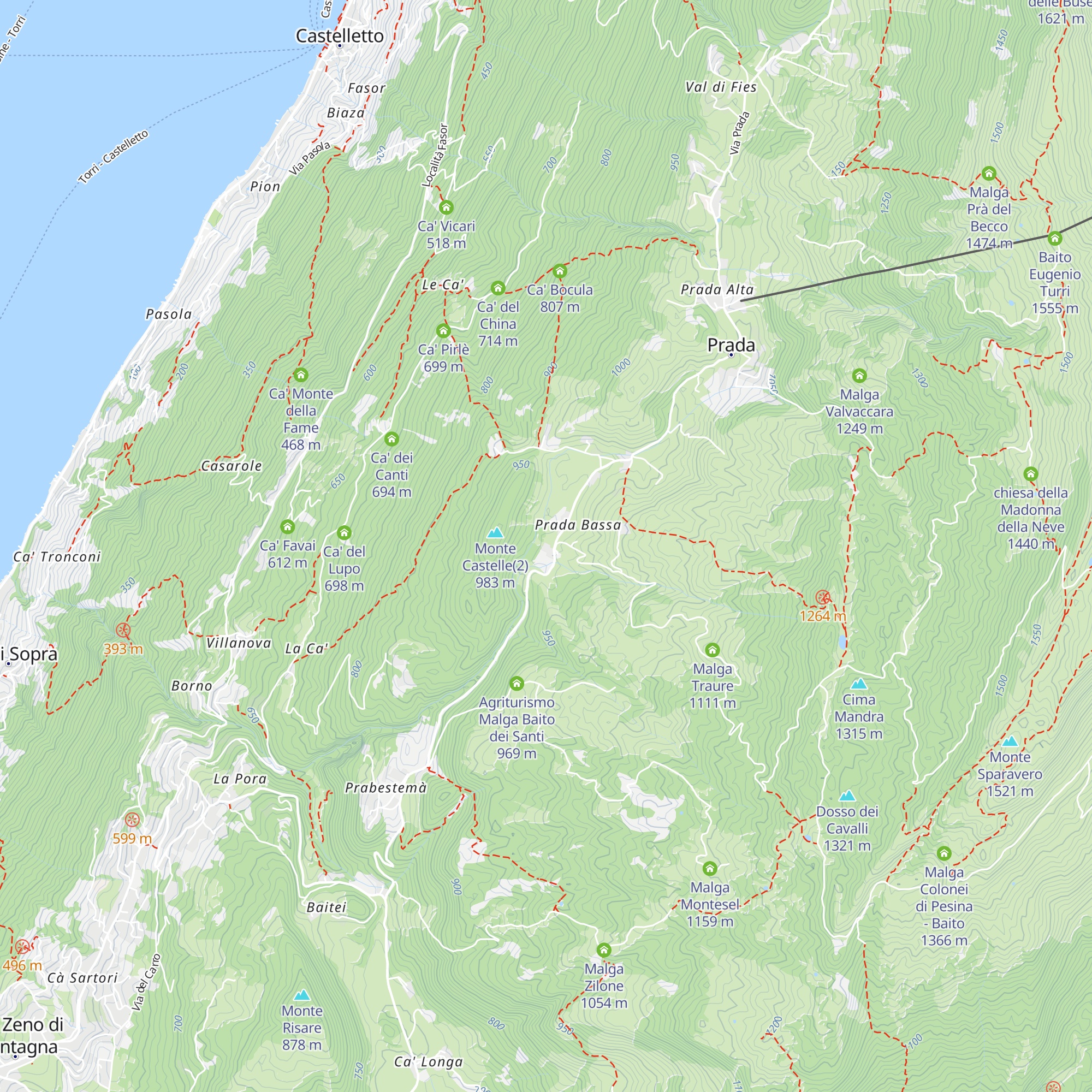 Istituto Antonio Provolo per Sordomuti map