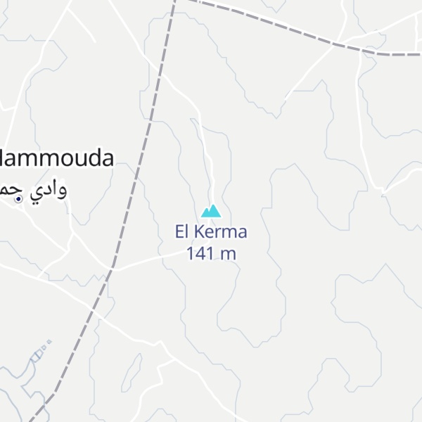 Map of El Kerma