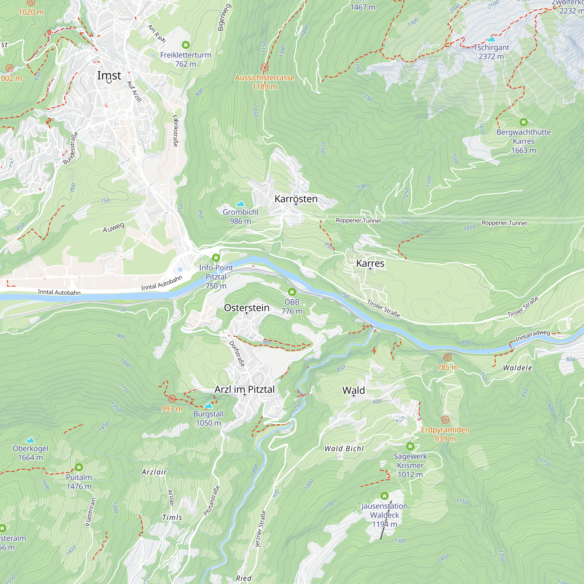 ÖBB map