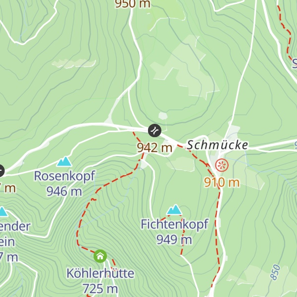 Map of Alte Suhler Hütte
