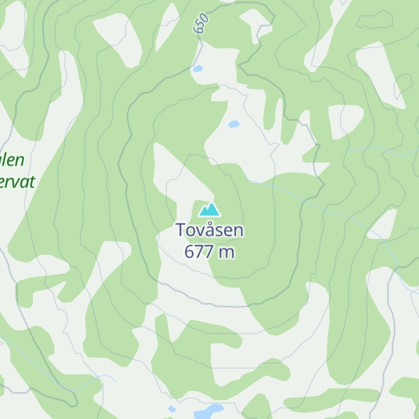 Map of Tovåsen
