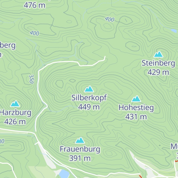 Map of Silberkopf