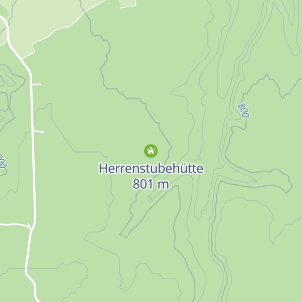 Map of Herrenstubehütte