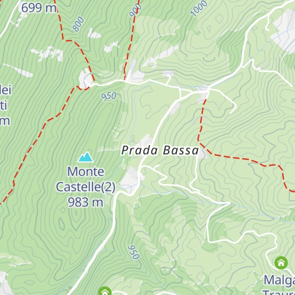 Map of Albergo Cacciatore