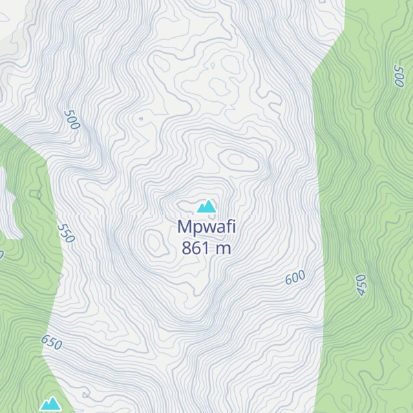 Map of Mpwafi
