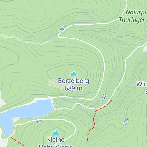 Map of Borzelberg