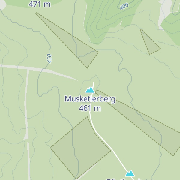 Map of Musketierberg