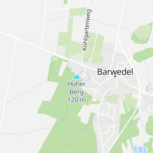 Map of Hoher Berg