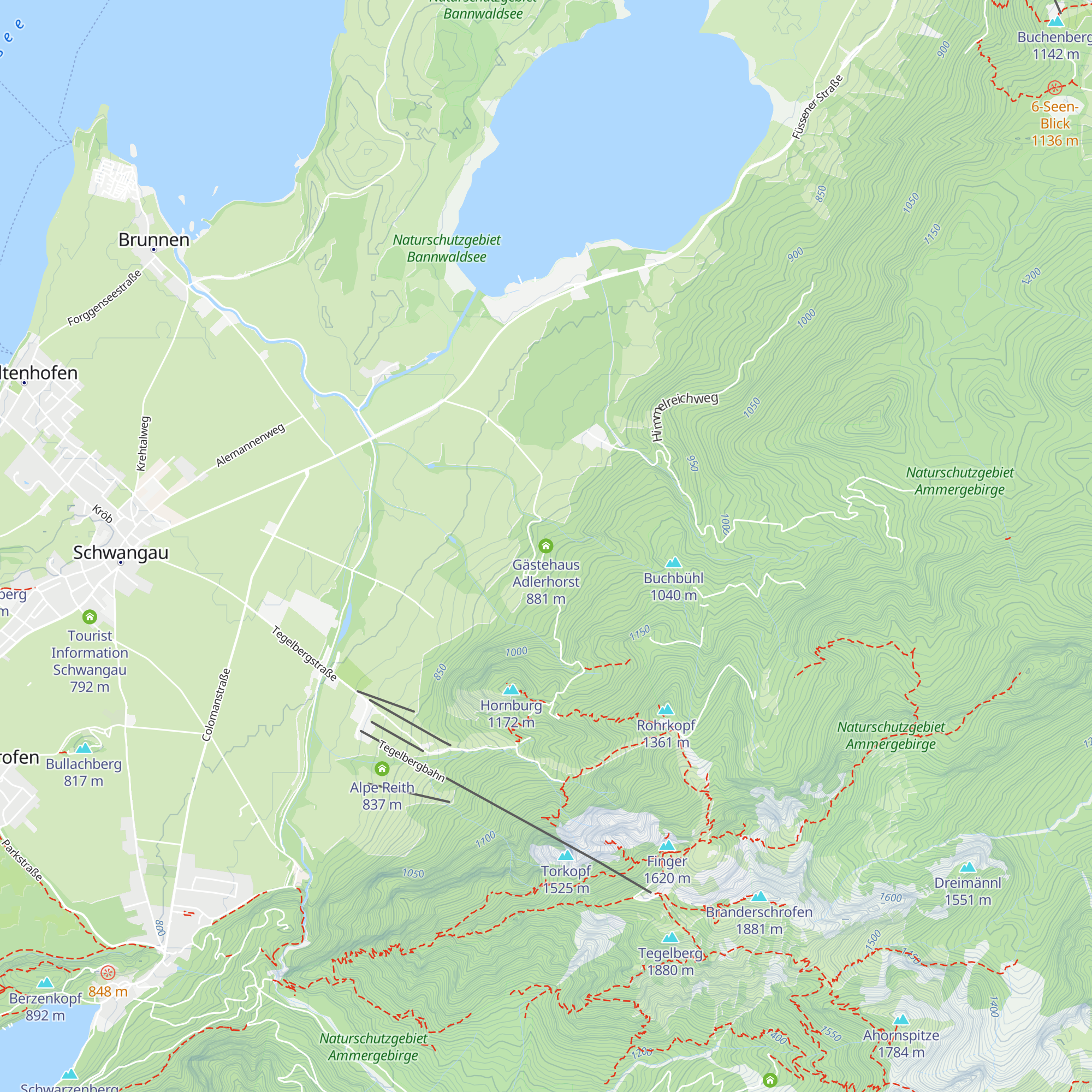 Gästehaus Adlerhorst map