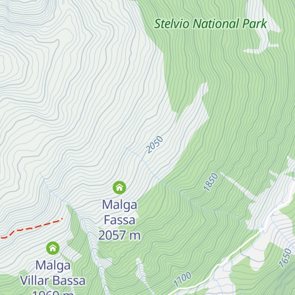 Map of Malga Monte Sole Alta