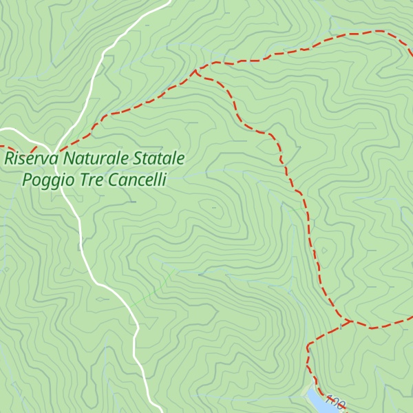 Map of Poggio alle Mandrie