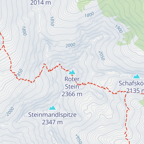 Map of Roter Stein