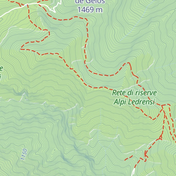 Map of Cima Sclapa