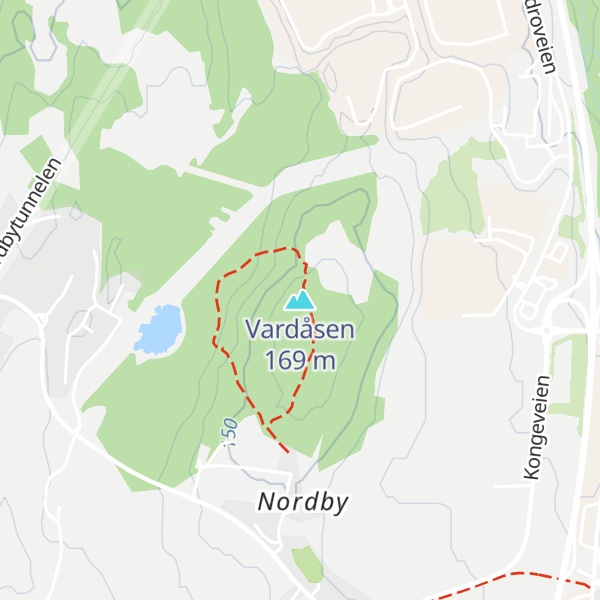 Map of Vardåsen