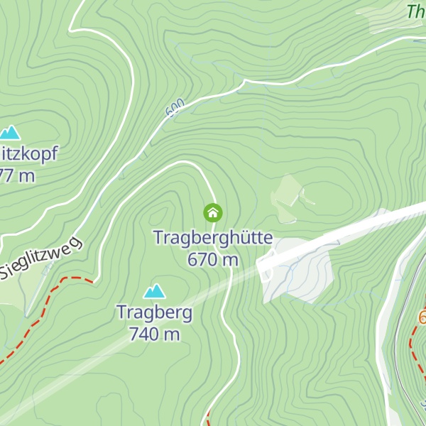 Map of Tragberghütte