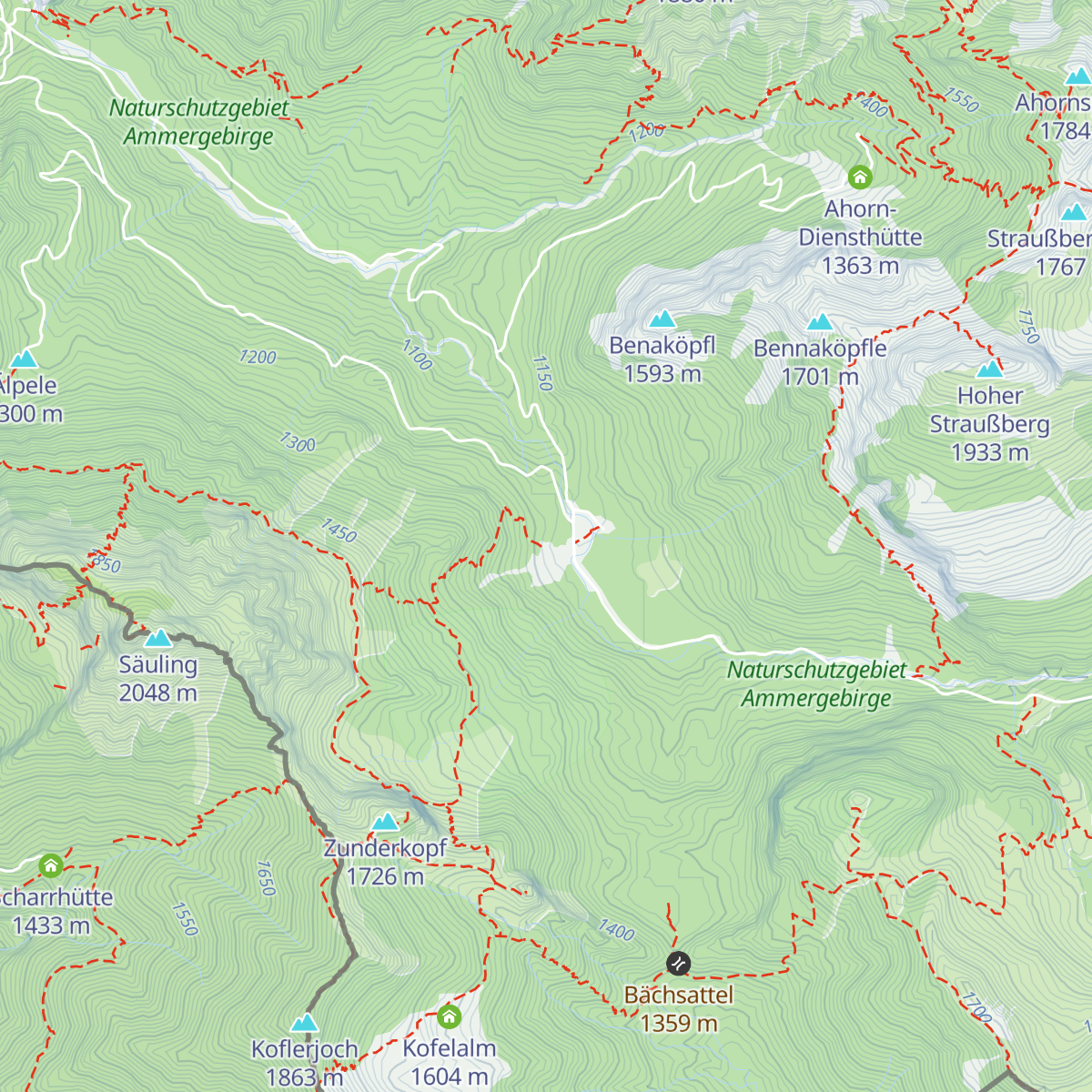 Fritz-Putz-Hütte map
