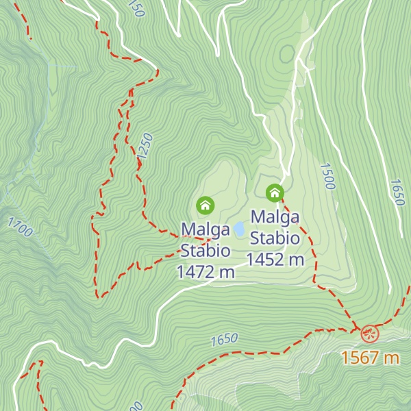 Map of Malga Stabio