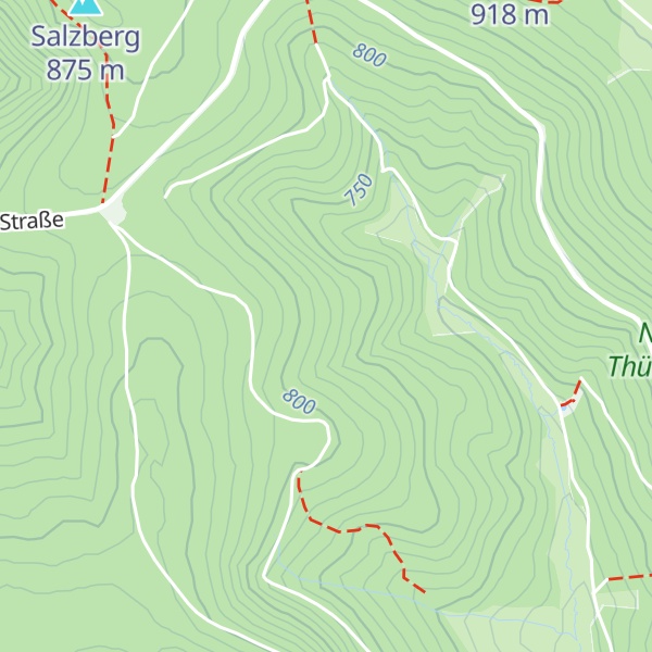 Map of Hubertushütte