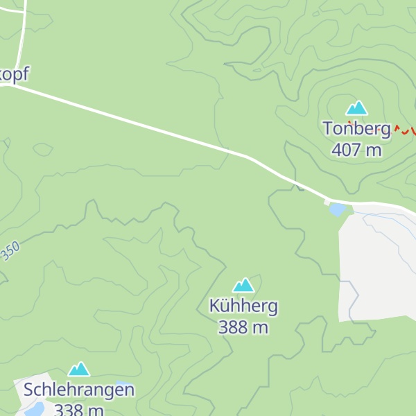 Map of Schutzhütte Gelbes Haus