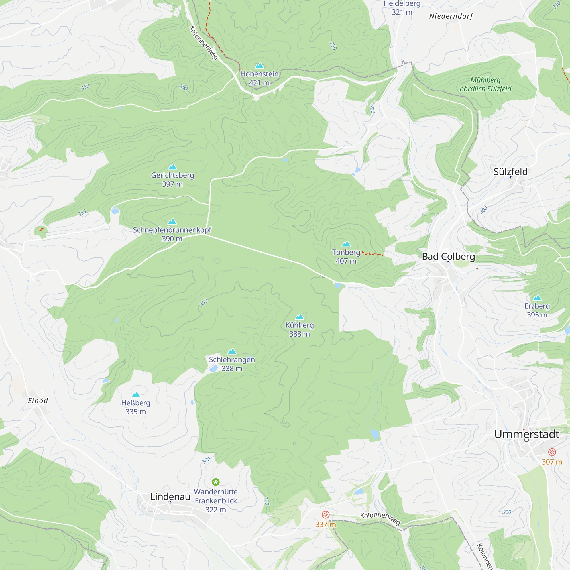 Schutzhütte Gelbes Haus map