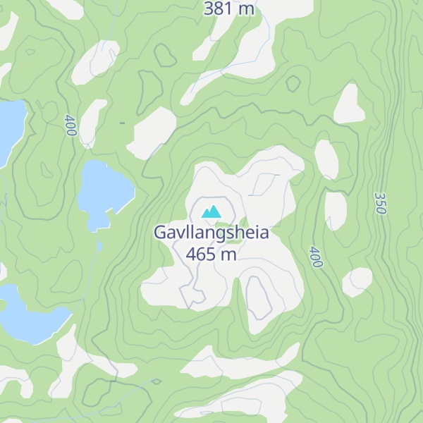 Map of Gavllangsheia