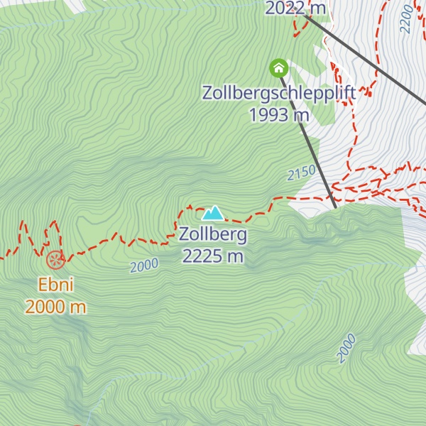Map of Zollberg