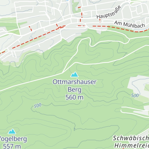 Map of Ottmarshauser Berg